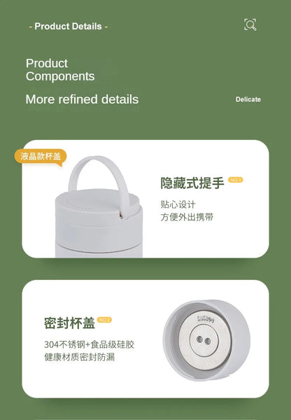 HeatMate™ 500ml Travel Electric Bottle Kettle