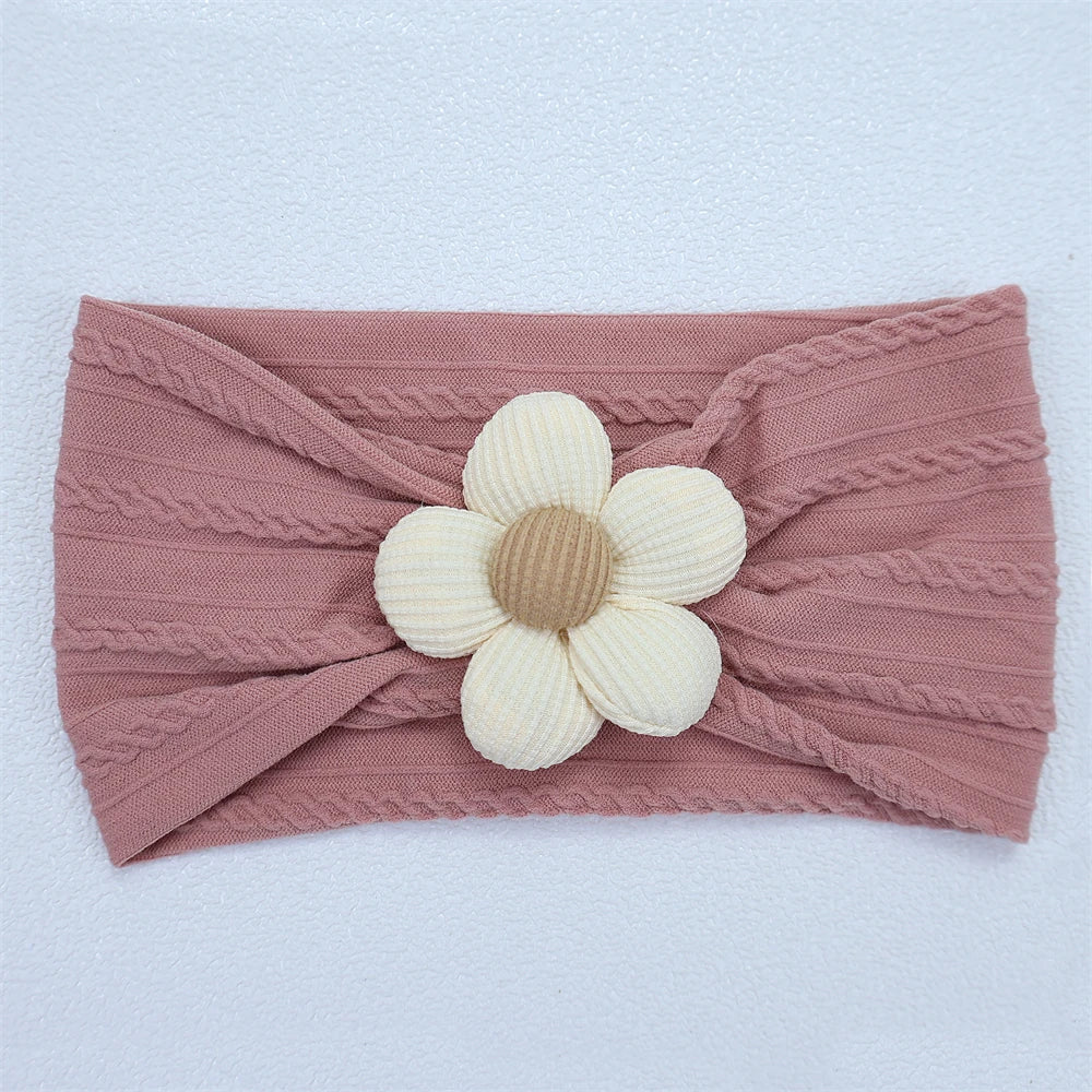 Floral Nylon Baby Headband