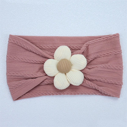 Floral Nylon Baby Headband