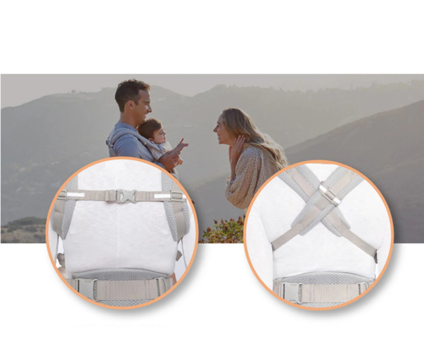 Breathable Mesh Baby Carrier