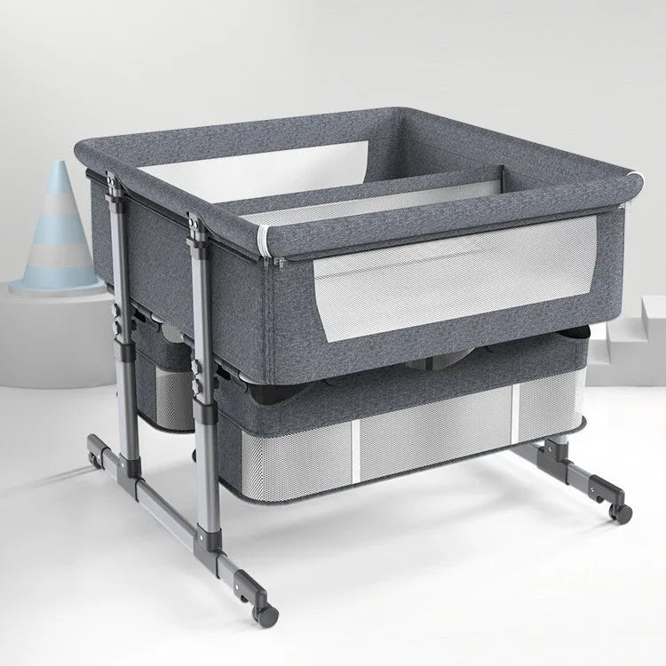 NestEase™ Dual-Level Bedside Cot