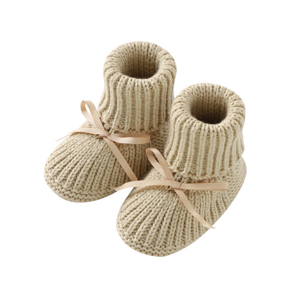 Knitted Newborn Baby Shoes