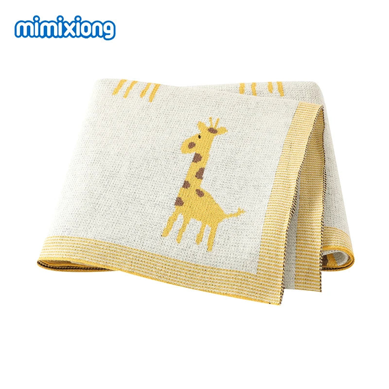 Cotton Knitted Swaddle Blanket