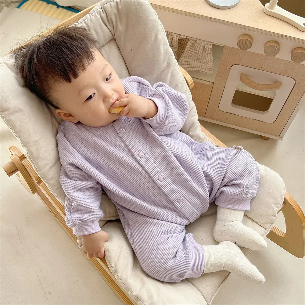 Waffle Baby Jumpsuit