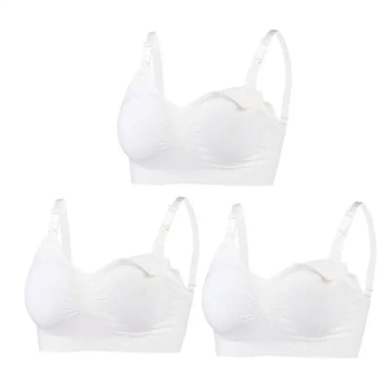 MumSoft™ Seamless Maternity Bra (3‑Pack)