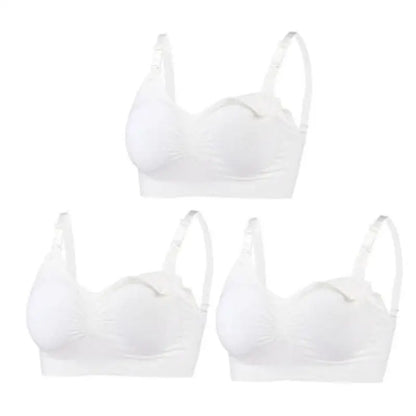 MumSoft™ Seamless Maternity Bra (3‑Pack)