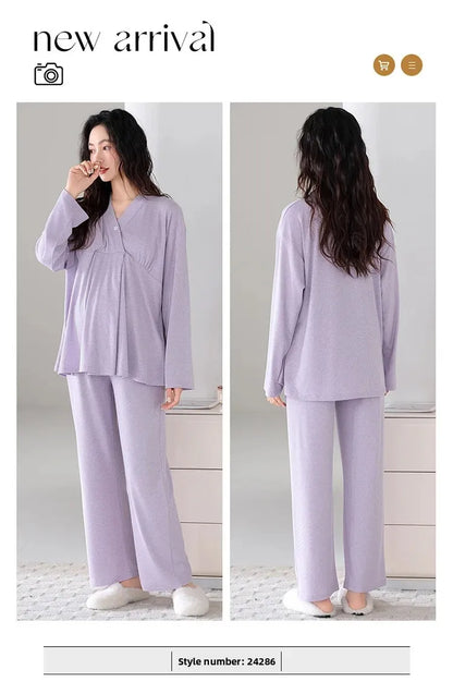 Maternity Nursing Sleepwear Set