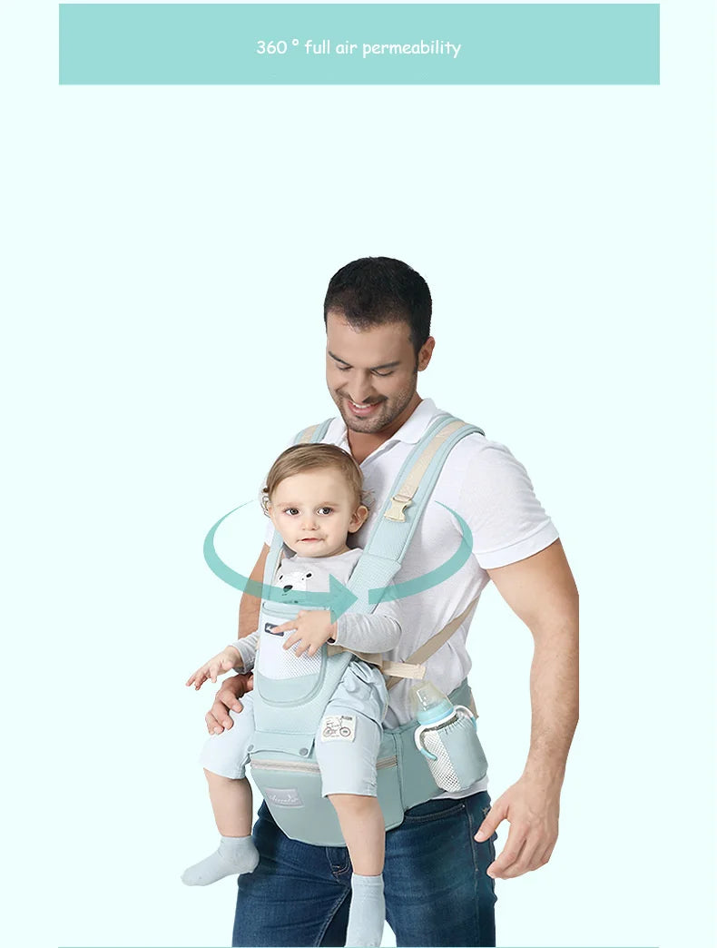 ErgoNest™ Waist‑Support Baby Carrier