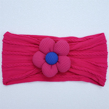 Floral Nylon Baby Headband