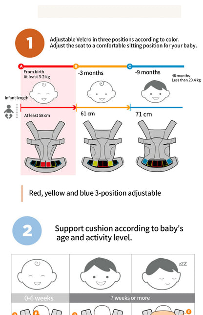Breathable Mesh Baby Carrier