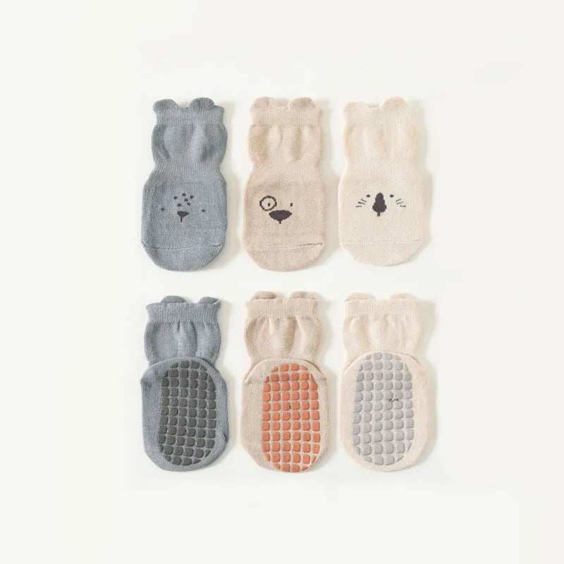 Animal Pattern Non-Slip Baby Socks