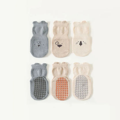 Animal Pattern Non-Slip Baby Socks