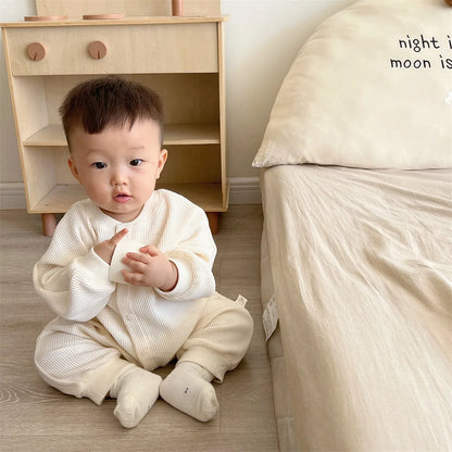 Waffle Baby Jumpsuit