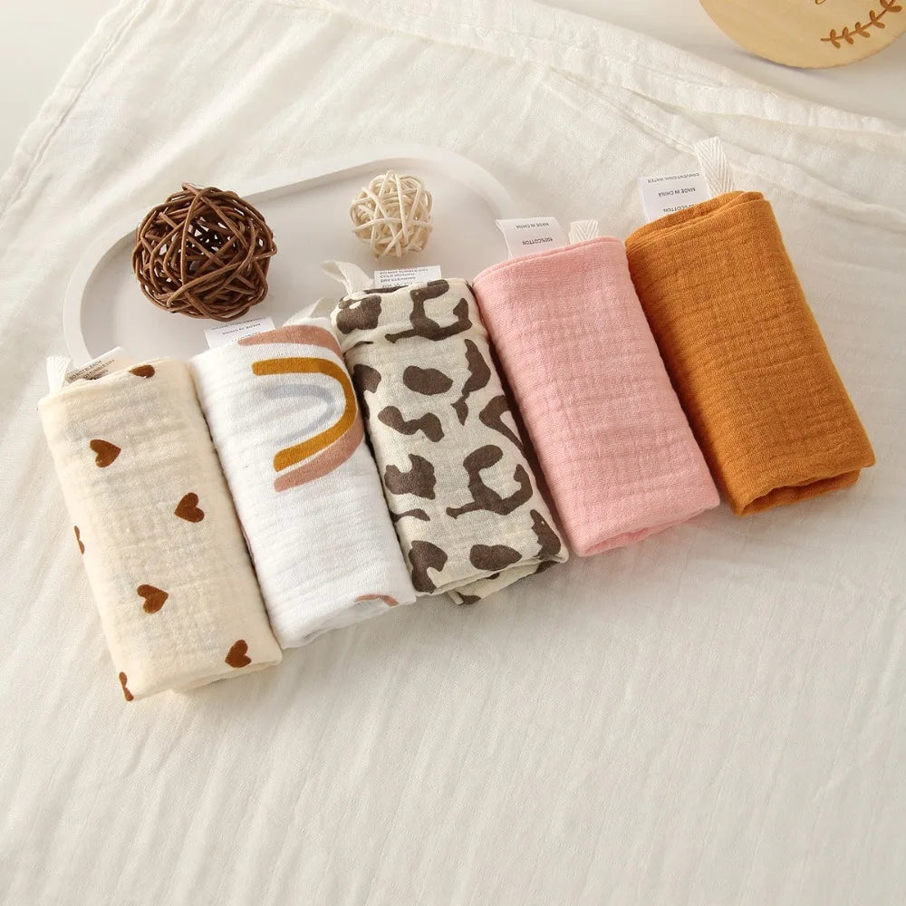Cotton Baby Washcloth Set