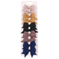 Handmade Ribbon Bow Clip Set