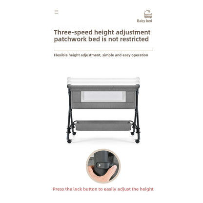 CalmCradle™ Rocking Bedside Cot