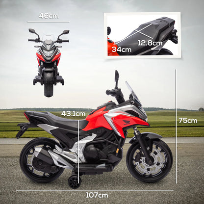 AIYAPLAY Honda Licensed 12V Kids Electric Bike