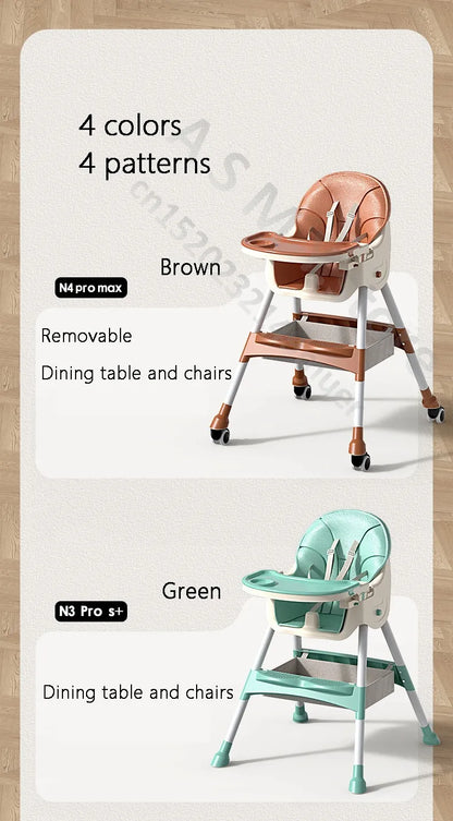 Foldable Baby Dining Chair