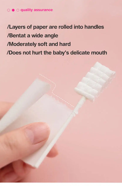 Baby Oral Cleaning Stick Set (60pcs)