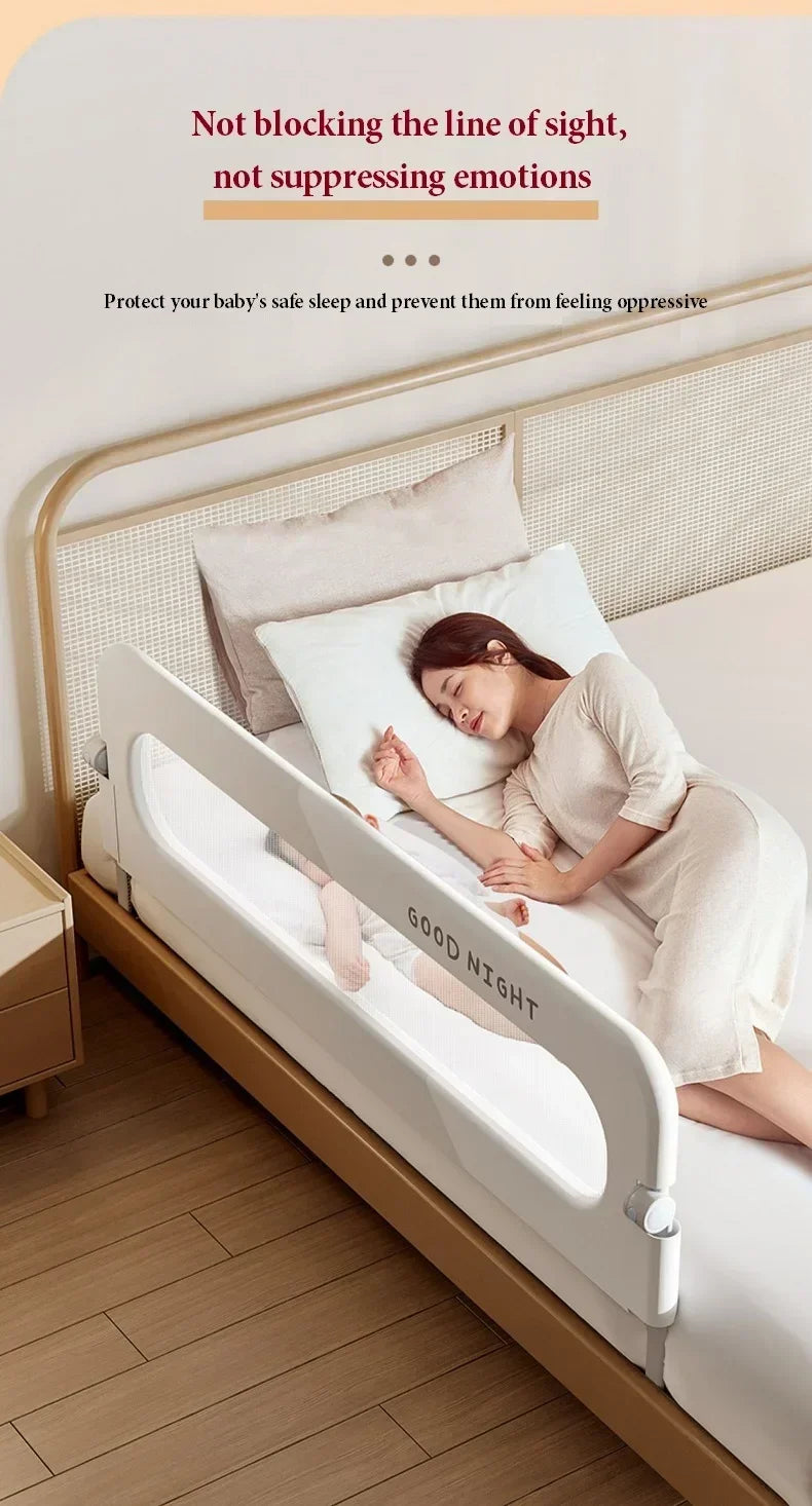 Foldable Baby Bed Guard Rail