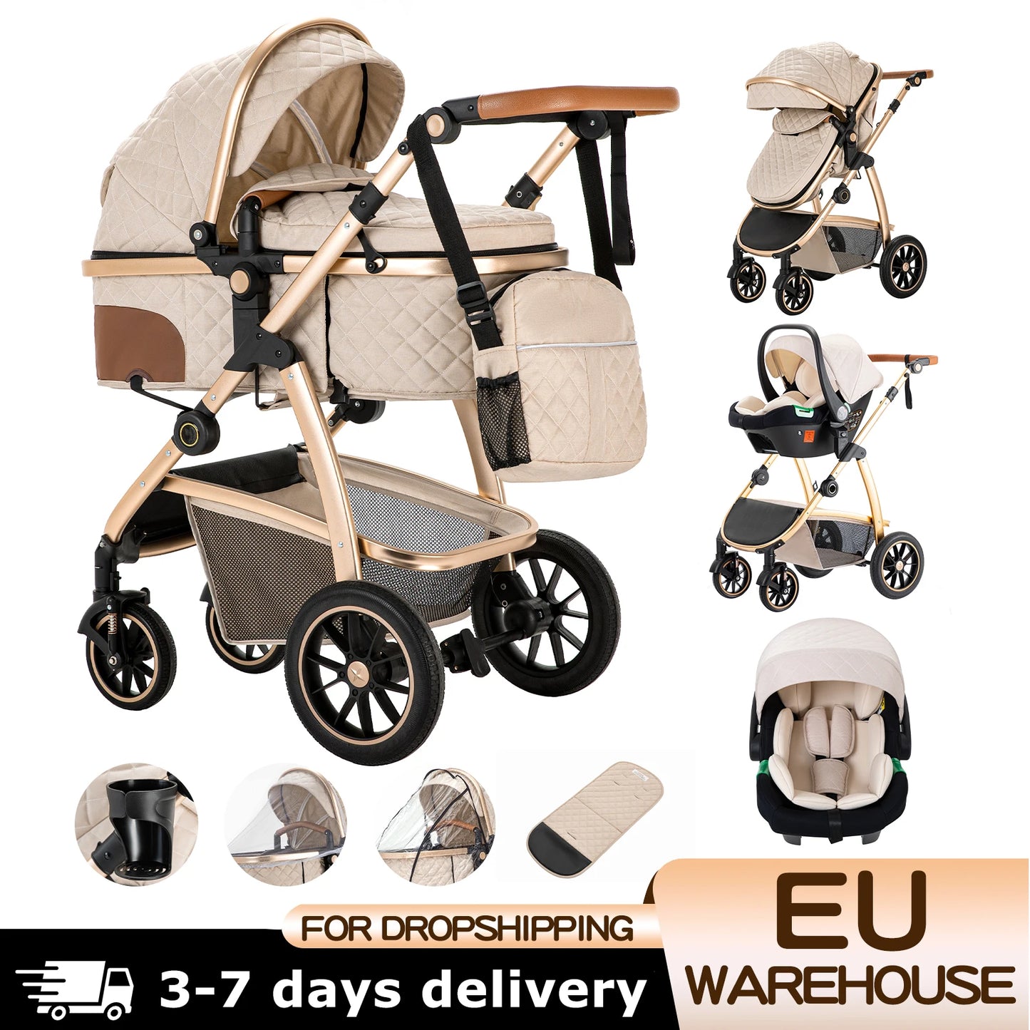 UrbanGlide Trio Travel Set - Baby Strolle