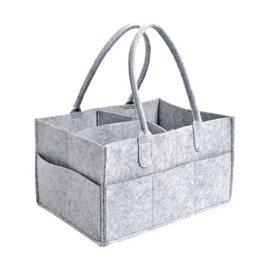 FeltEase™ Large Diaper Storage Tote