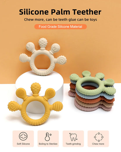 Silicone Sensory Ring Teether