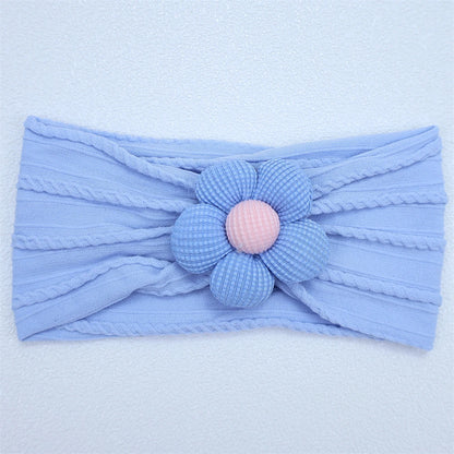 Floral Nylon Baby Headband