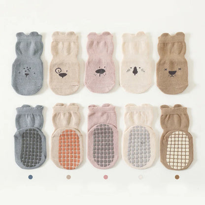 Animal Pattern Non-Slip Baby Socks