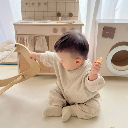 Waffle Baby Jumpsuit