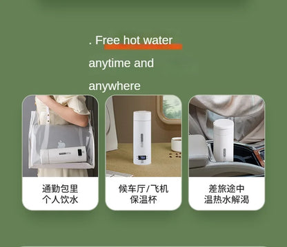 HeatMate™ 500ml Travel Electric Bottle Kettle