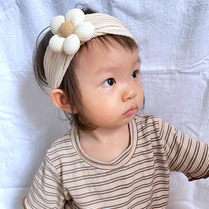 Floral Nylon Baby Headband
