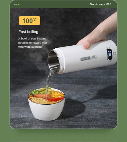 HeatMate™ 500ml Travel Electric Bottle Kettle