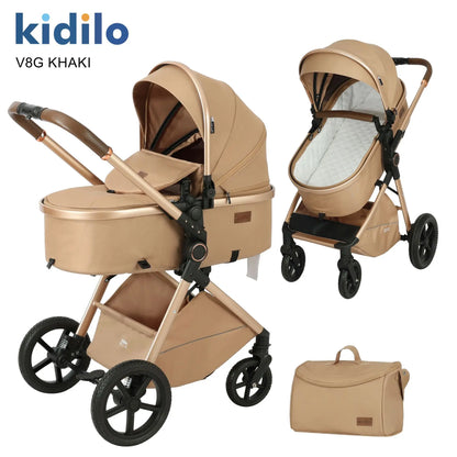 Elevare 2-in-1 High View Pram- baby stroller