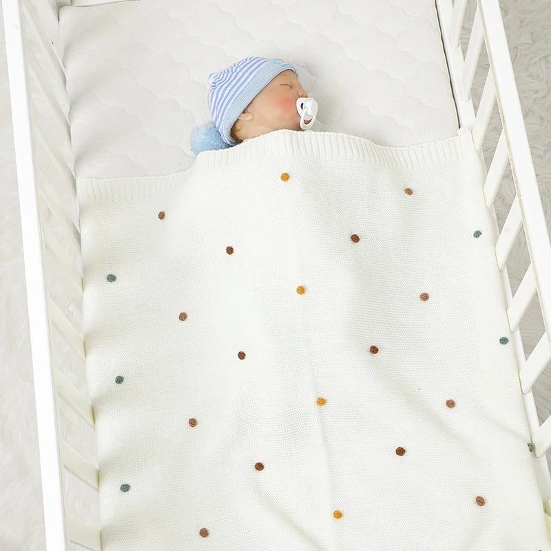 Knit Baby Blanket (90x70cm)