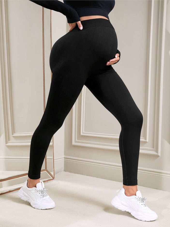 BabyBumpFlex™ High‑Waist Maternity Support Leggings