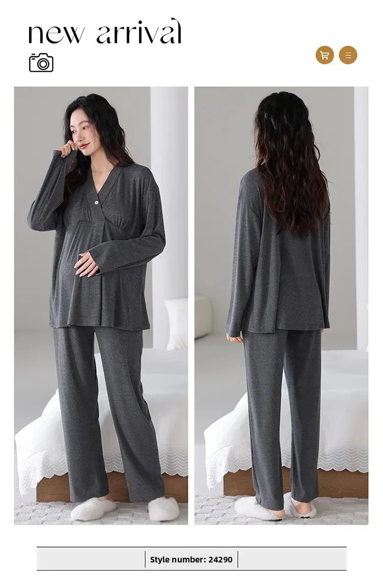 Maternity Nursing Sleepwear Set