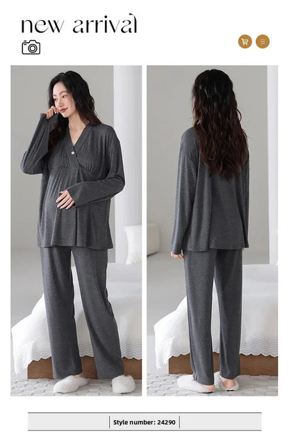 Maternity Nursing Sleepwear Set