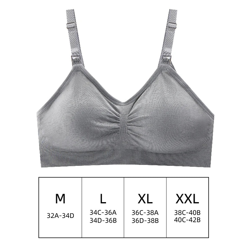 PumpEase™ Hands‑Free Nursing Bra