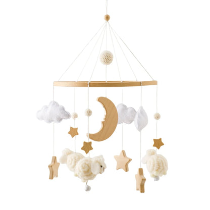 Baby Wooden Bed Bell Bracket Mobile