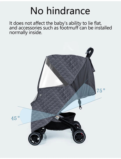 StormShield™ 2-in-1 Stroller Cover