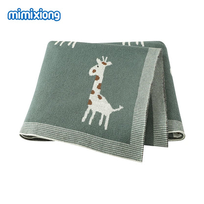 Cotton Knitted Swaddle Blanket