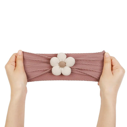 Floral Nylon Baby Headband