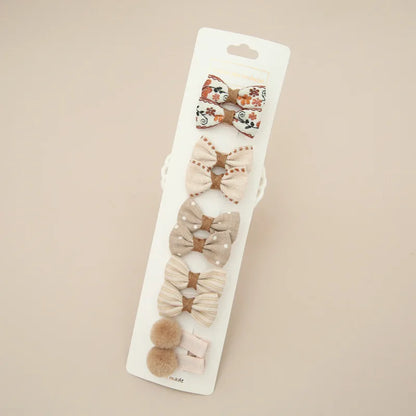 Baby Bow Scrunchie Set