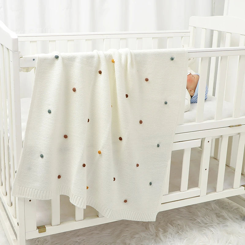 Knit Baby Blanket (90x70cm)
