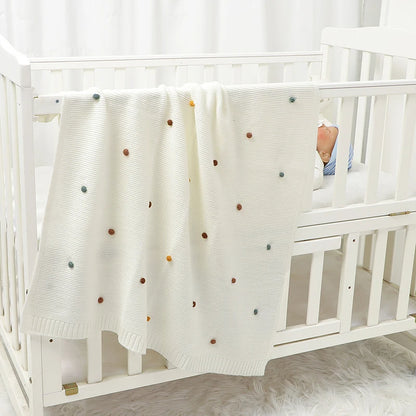 Knit Baby Blanket (90x70cm)