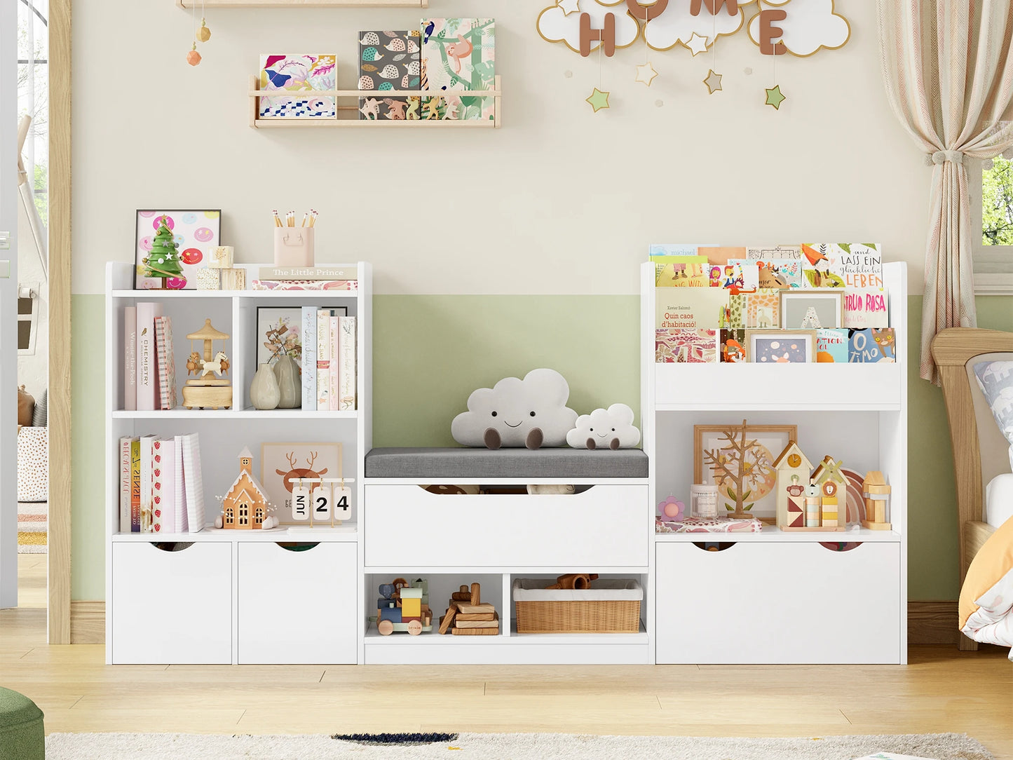 Children’s Toy Storage Bookcase