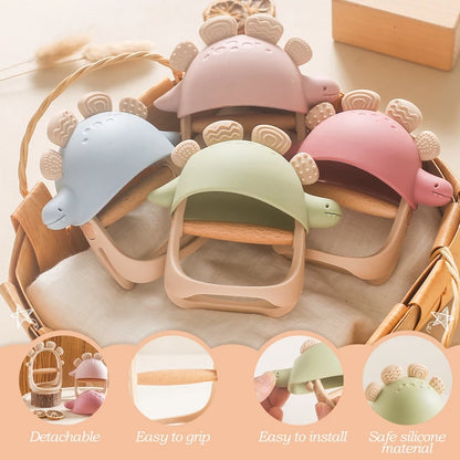 Dinosaur Silicone Teether Bracelet