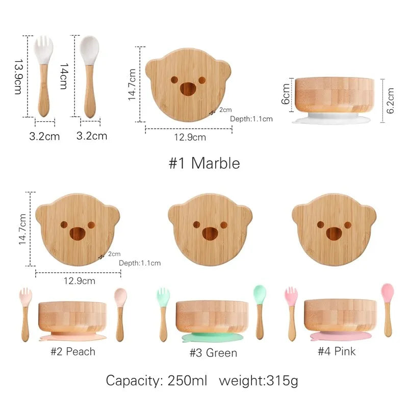 BambooNest™ Baby Tableware Set