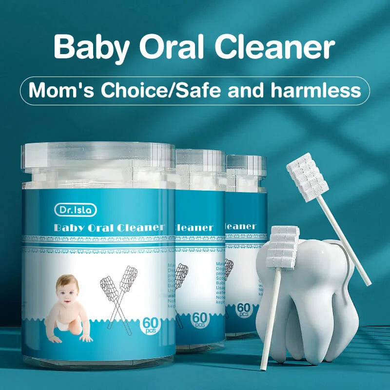 Baby Oral Cleaning Stick Set (60pcs)